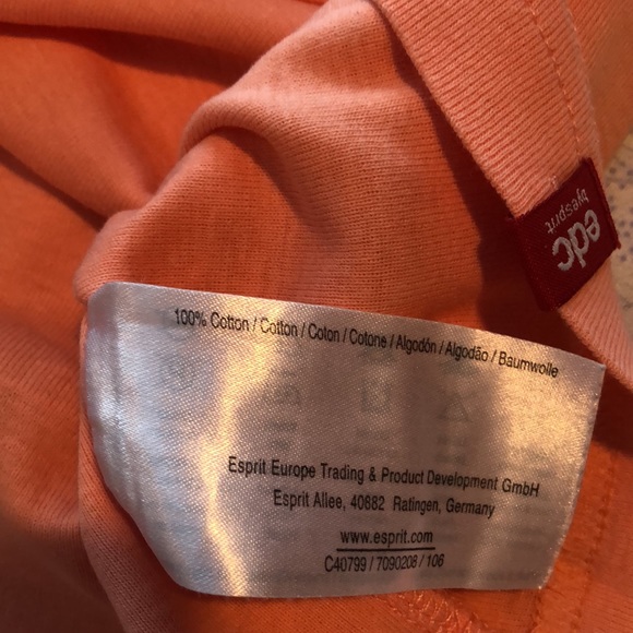 Set of 5, 3tank& 1 Tshirt &1 long sleeve, Esprit, Jacob Connection, S/M - Picture 16 of 16